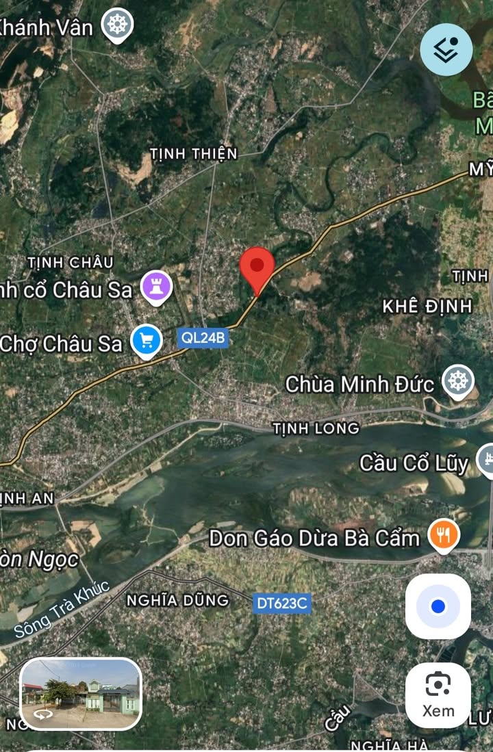 Đất nền mặt tiền Quốc lộ 24b, phường Tịnh Thiện, Quảng Ngãi - Giá chỉ 1.2 tỷ, đầu tư sinh lời!