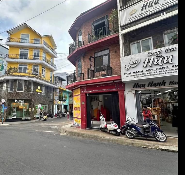 Nhà mặt tiền Phan Đình Phùng Đà Lạt 100m² giá 50 triệu - Kinh doanh ăn uống thuận lợi!