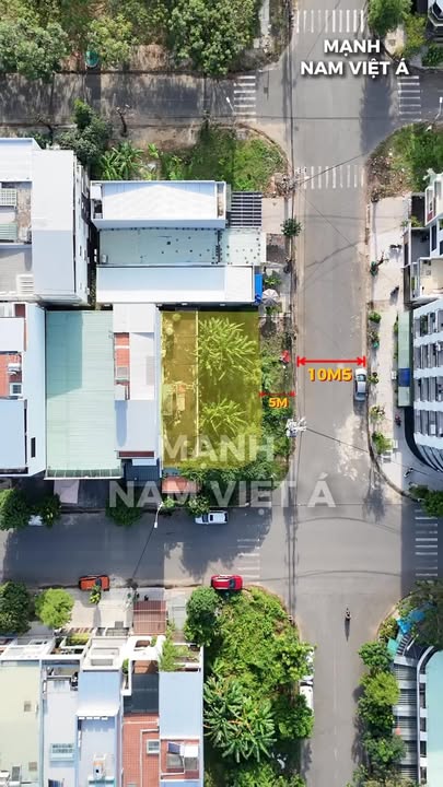 Đất dự án tại Khuê Mỹ, Ngũ Hành Sơn, Đà Nẵng 287m² - Vị trí vàng cho căn hộ cho thuê!