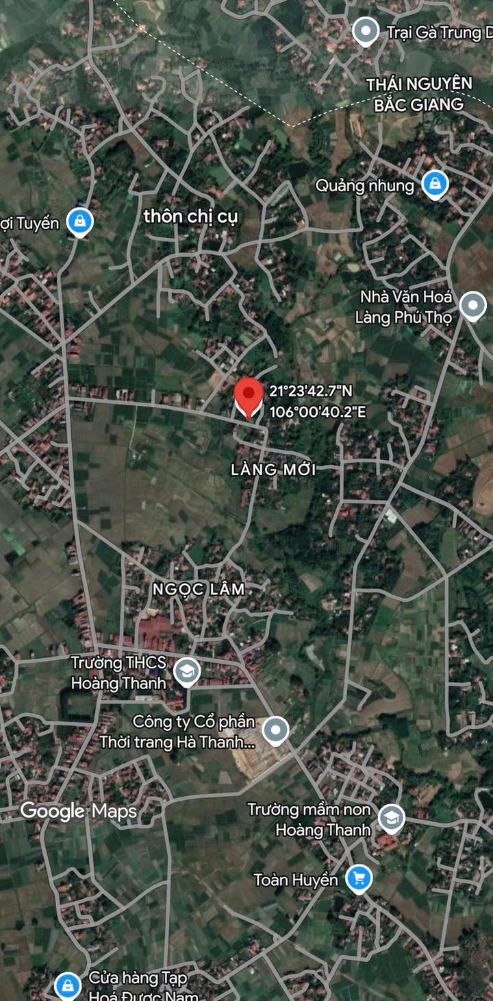 Đất nền xã Hoàng Thanh, Hiệp Hòa 115m² giá chỉ 5xx triệu - Cơ hội đầu tư hấp dẫn!