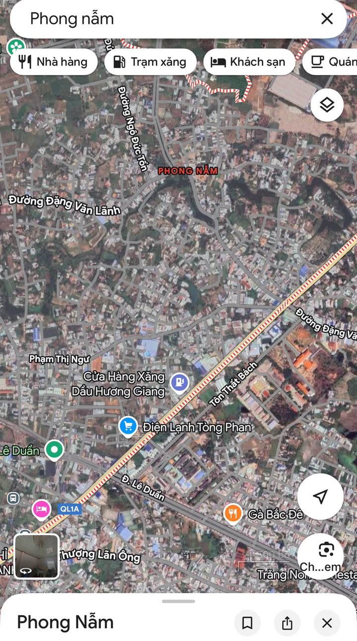 Đất thổ cư Phong Nẫm 180m² giá 650 triệu - Vị trí thuận lợi cho ở và kinh doanh