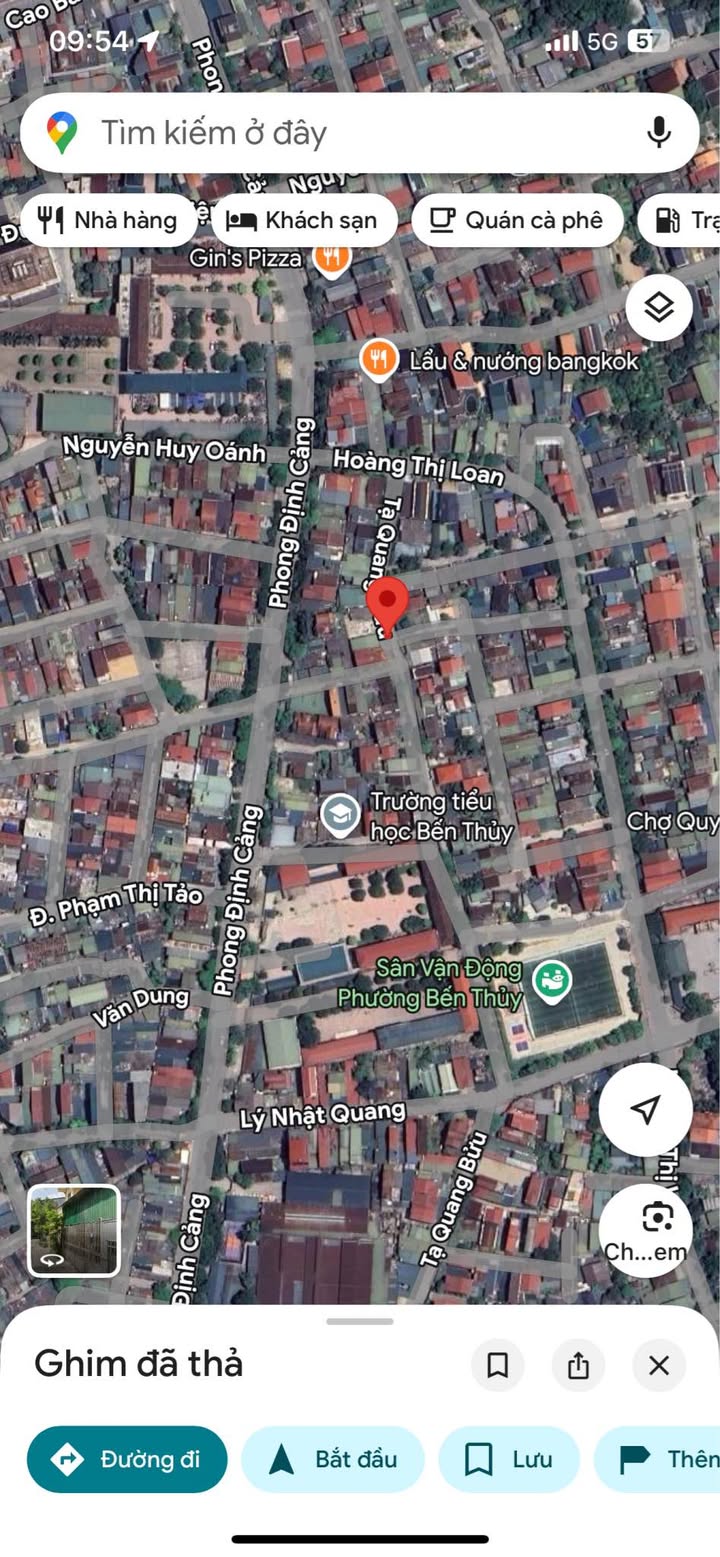 Bán đất mặt đường Tạ Quang Bửu, Bến Thủy 60m² giá 3.8 tỷ - Vị trí đẹp, giao thông thuận lợi!