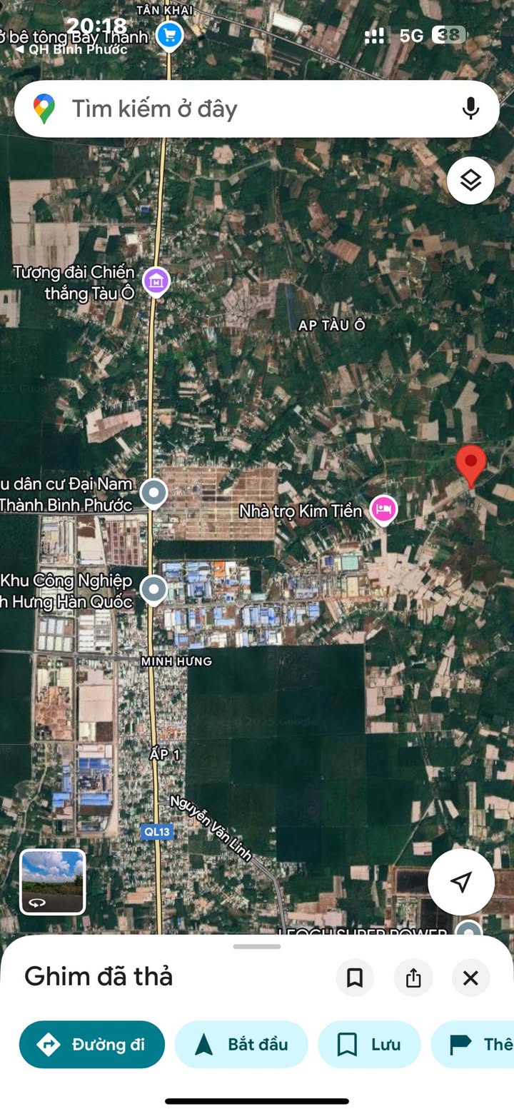 Đất nền Minh Hưng, Chơn Thành 600m² giá 1.4 tỷ - Cơ hội đầu tư tuyệt vời!