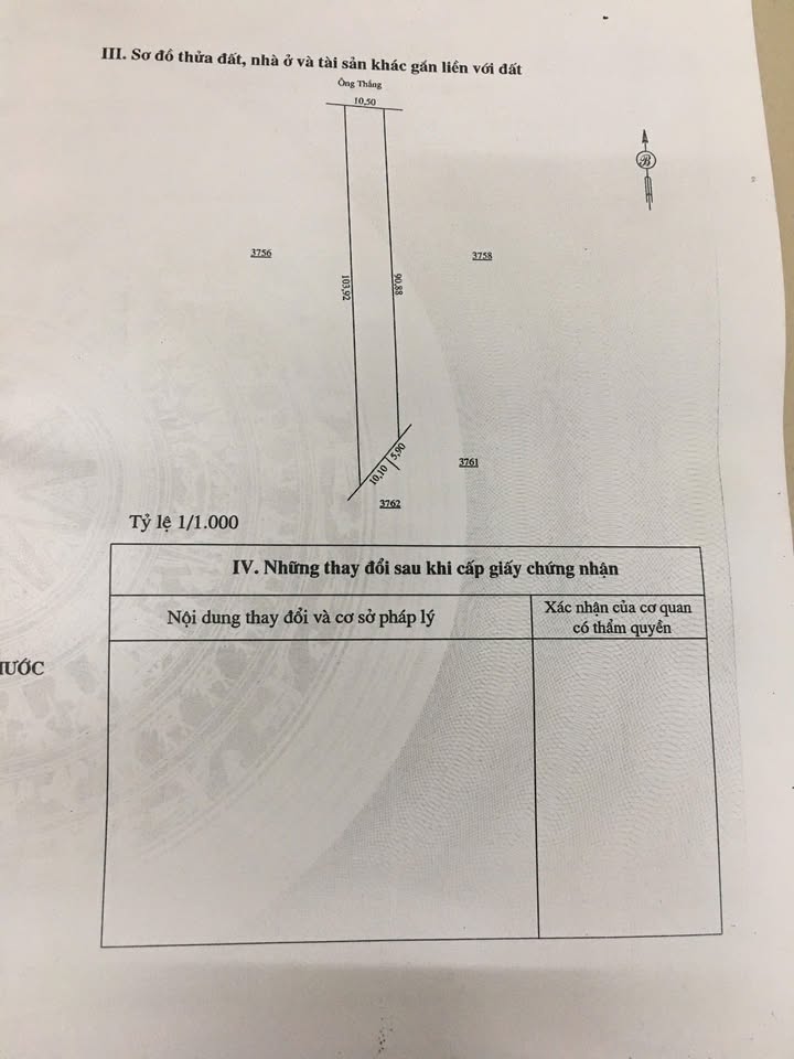 Đất nền xã Lộc Thành 1000m² giá 600 triệu - Sổ đỏ chính chủ, gần trường học!