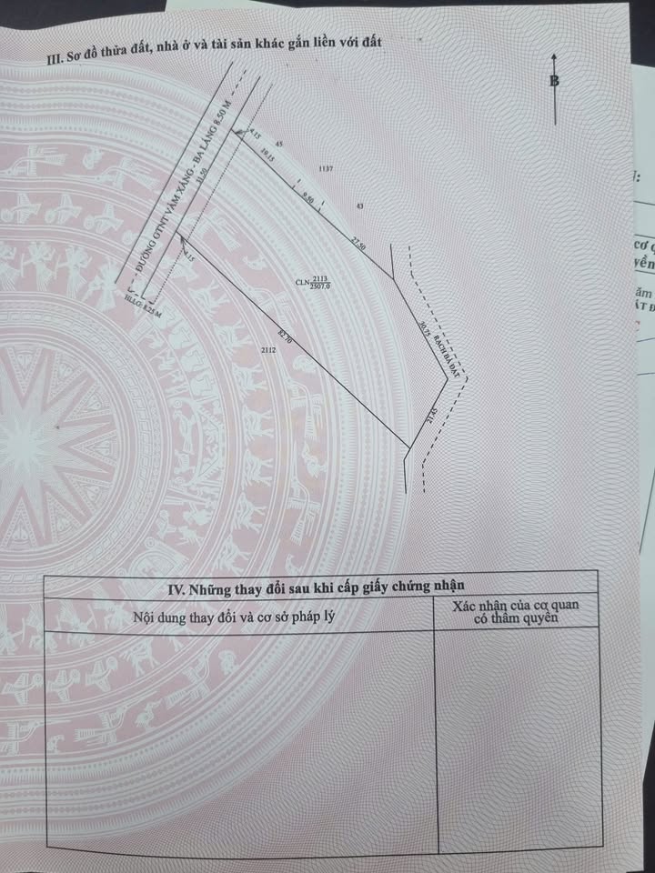 Đất nền 2 mặt tiền Nhơn Nghĩa, Phong Điền 2507m² giá 2.4 tỷ - Cơ hội đầu tư hấp dẫn!