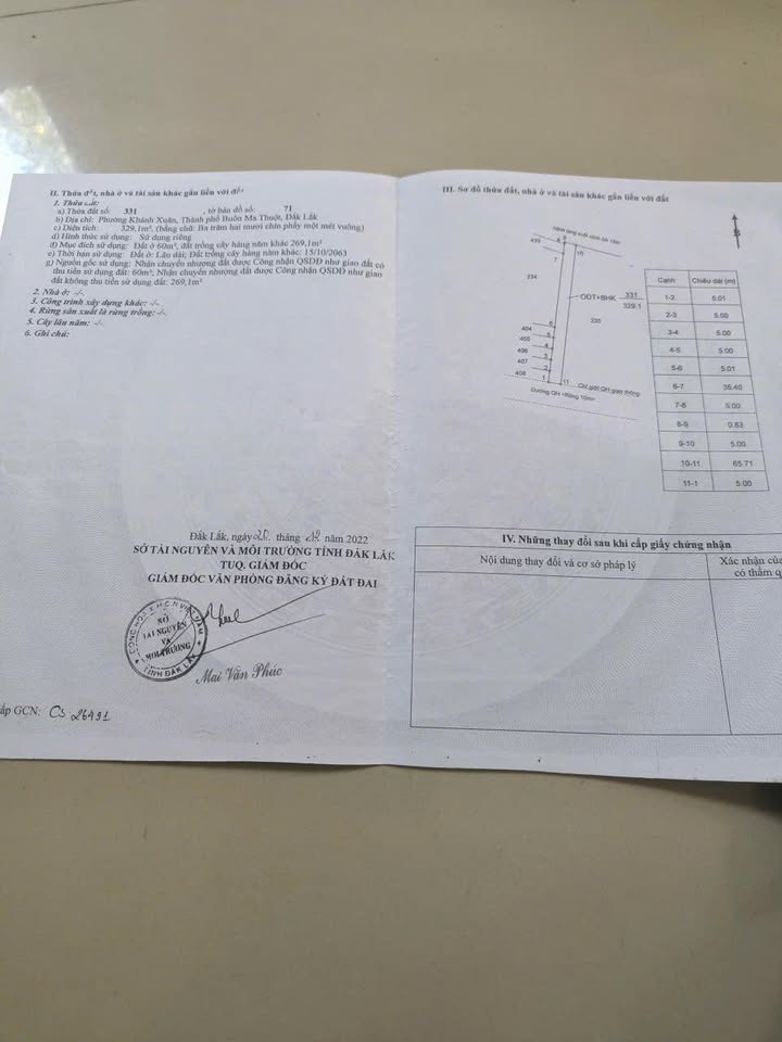 Nhà riêng Khánh Xuân - Buôn Ma Thuột 310m² giá 1.95 tỷ - Sẵn sàng vào ở ngay!