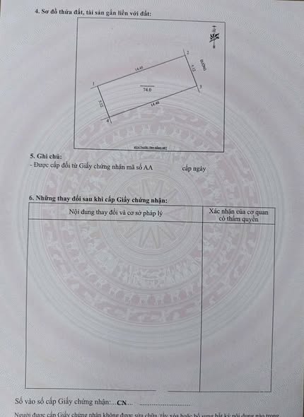 Đất nền Vinh Phú 74m² giá 1.7 tỷ - Gần trường Cấp 2 Nghi Ân mới!