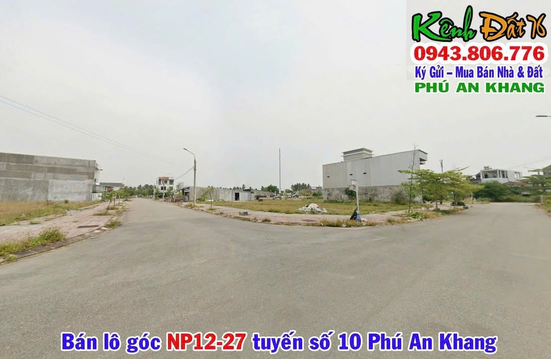 Bán lô góc 143m² tại khu đô thị Phú An Khang - Hướng Tây Nam, giá thỏa thuận!