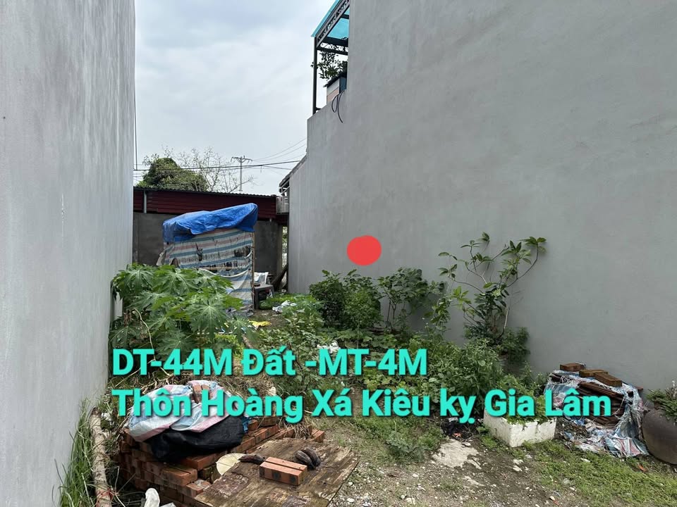 Đất thổ cư thôn Hoàng Xá, Gia Lâm 44m² giá 3.5 tỷ - Ô tô đỗ cửa, thuận tiện kinh doanh!