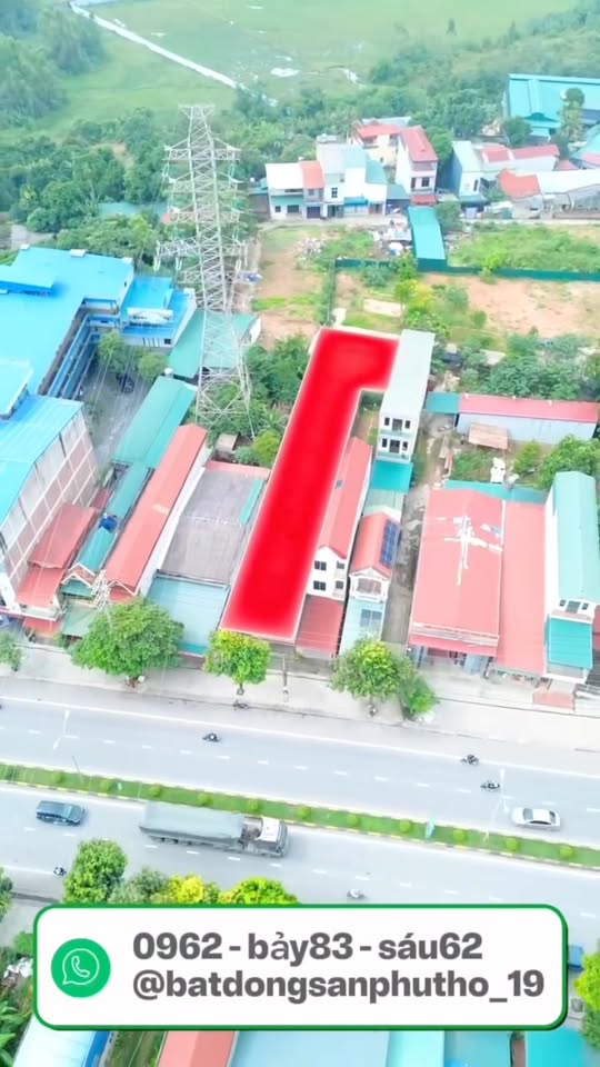 Lô đất B1 Trên Trục Đại Lộ Hùng Vương, Việt Trì 586,6m² - Tiềm năng đầu tư lớn!