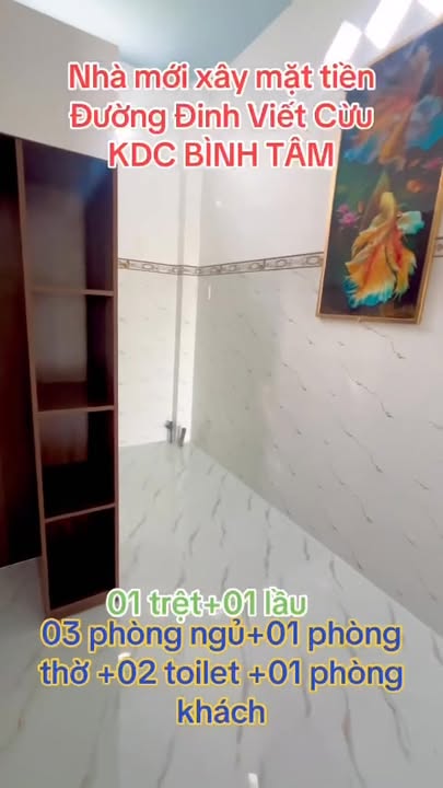 Nhà phố Tân An 84m² giá 2.55 tỷ - Mặt tiền Đinh Viết Cừu, chính chủ bán gấp!