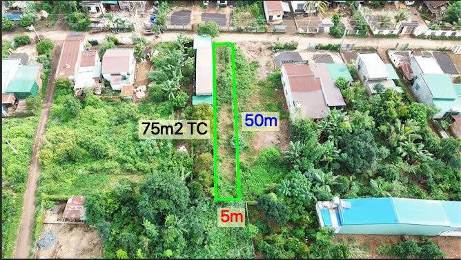 Đất thổ cư 75m² Hẻm C1 Tỉnh Lộ 8 - Sổ hồng chính chủ, chỉ 1.479 tỷ!