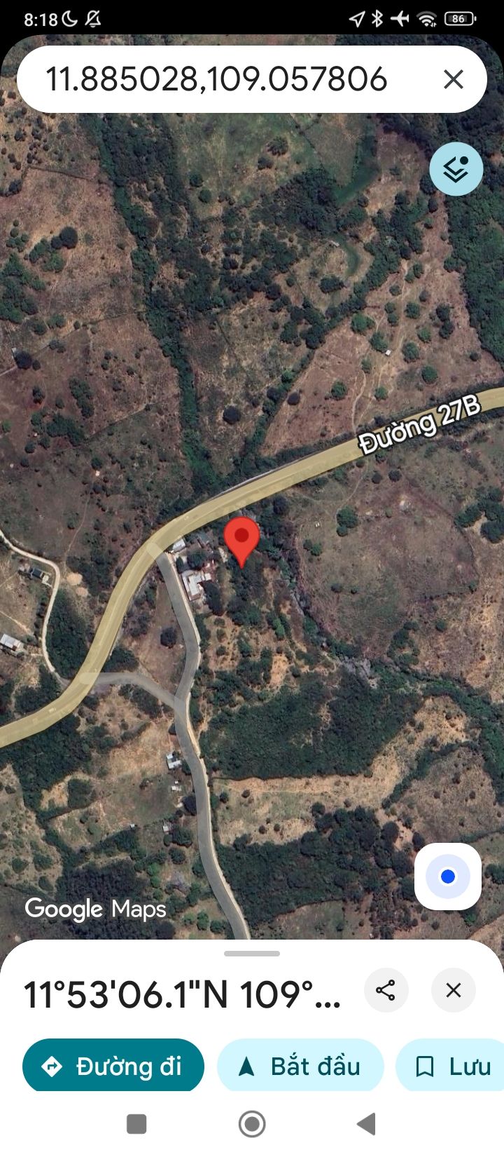 Đất CLN Cam Thịnh Tây 12.000m² ngay QL27B - Cơ hội đầu tư hấp dẫn!