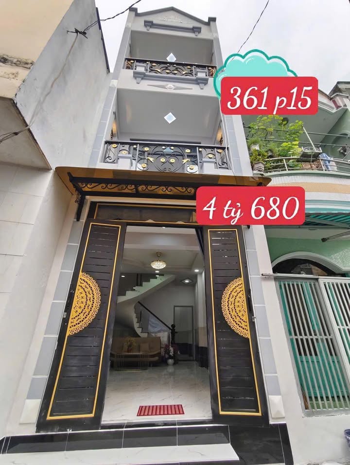 Nhà riêng Hẻm 361, đường Bình Đông, Quận 8 - 39m² - Chính chủ bán, giá tốt!