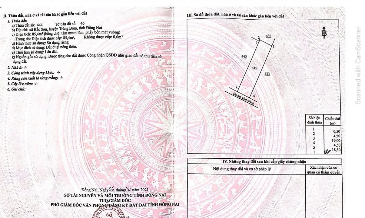 Nhà riêng Bắc Sơn, Trảng Bom 85m² giá 1.75 tỷ - Chính chủ cần bán gấp!