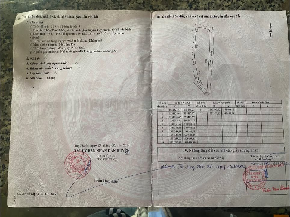 Đất nền 1,5 sào tại Phước Nghĩa, Tuy Phước - Giá chỉ 100 triệu, đầu tư sinh lời!