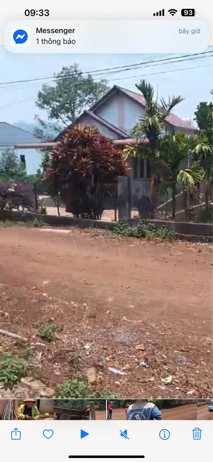 Đất 2 mặt tiền 1.1 sào tại xã Ea Ning, giá 1.2 tỷ - Đầu tư sinh lời ngay!