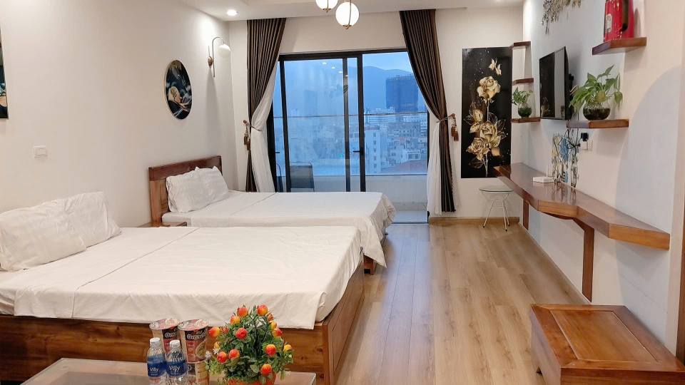 Căn hộ TMS Quy Nhơn 46m² giá 7.5 triệu - Nội thất đầy đủ, vào ở ngay!