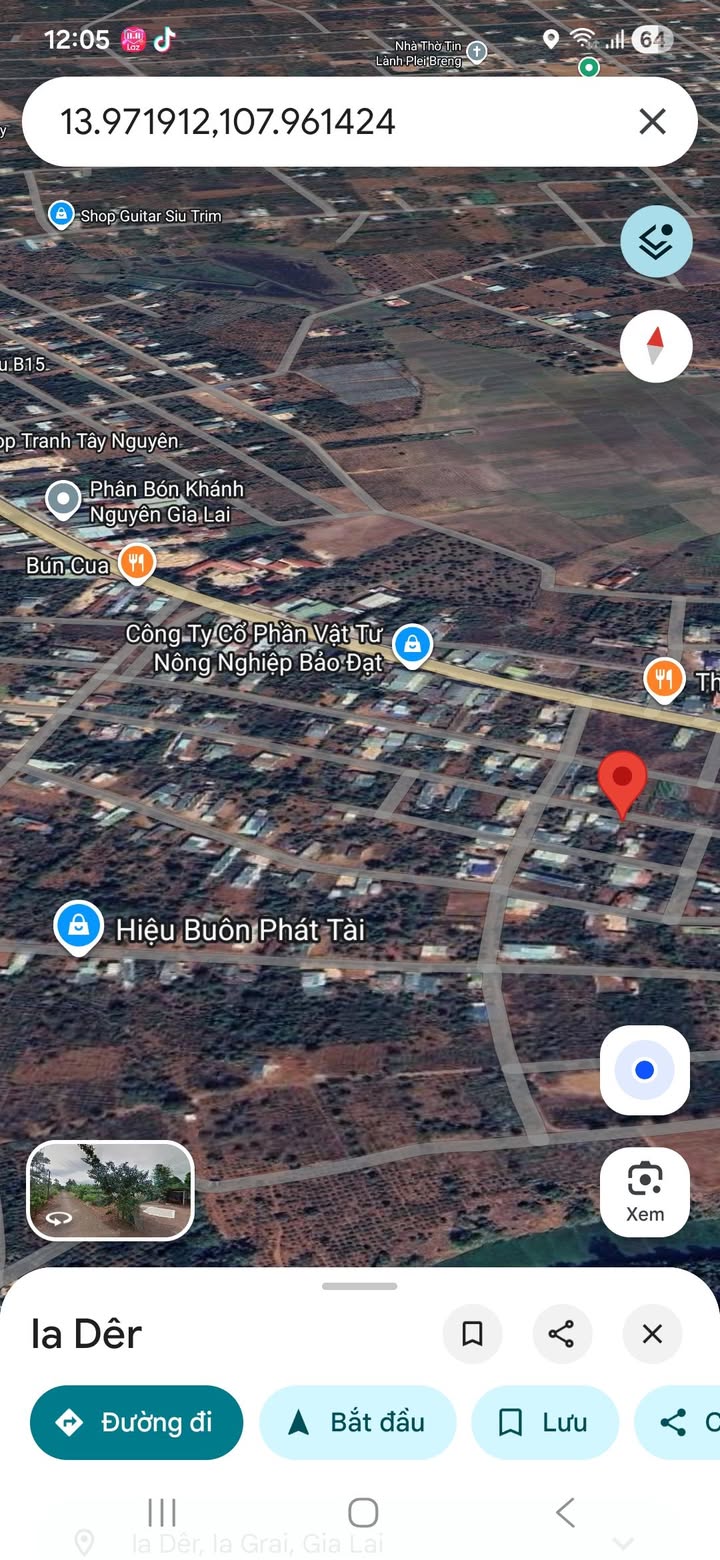 Đất nền đẹp xã Ia Dêr 125m² giá chỉ 400 triệu - Cơ hội đầu tư tuyệt vời!