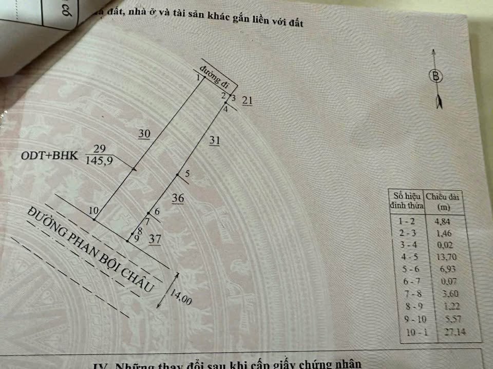 Nhà mặt tiền đường Phan Bội Châu Quảng Ngãi 145m² giá 4 tỷ - Đầu tư sinh lời!