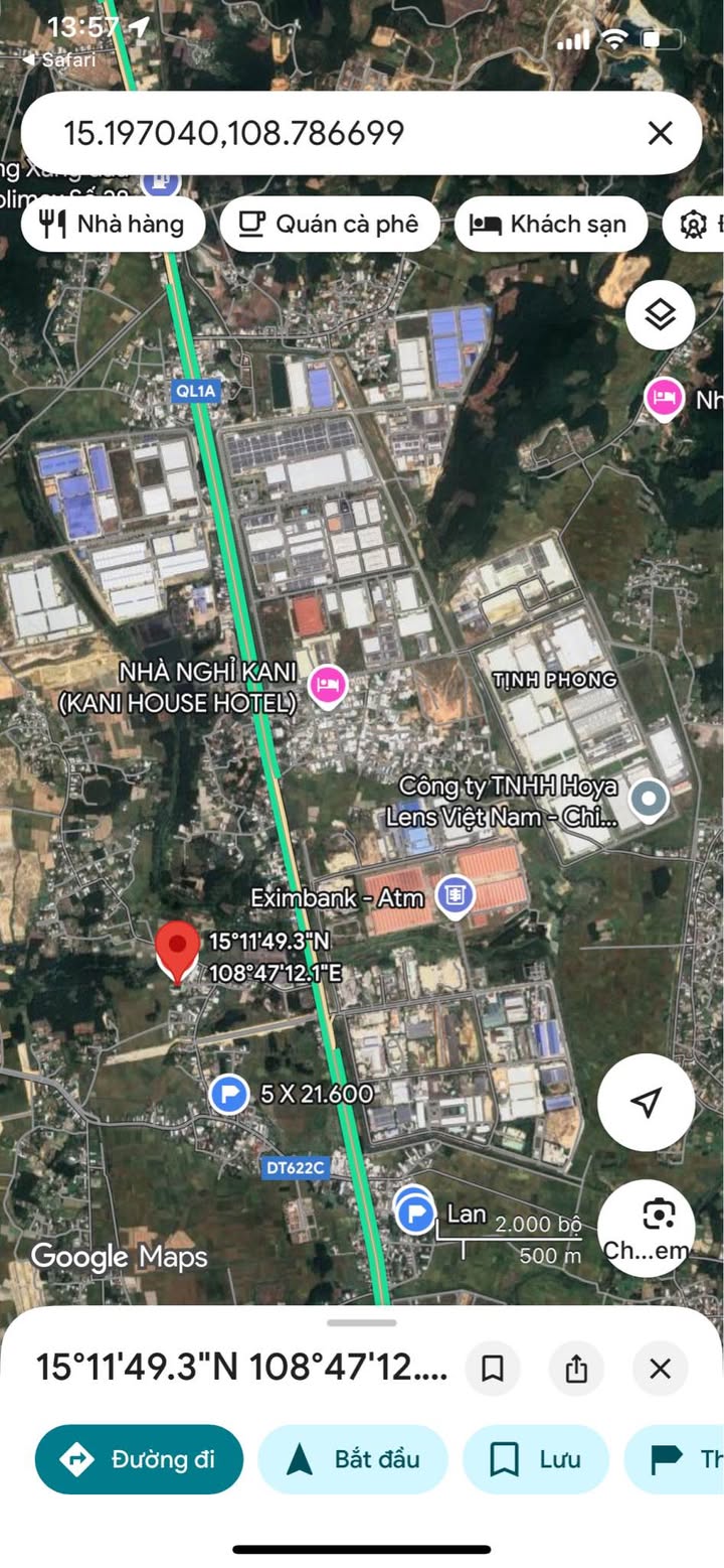 Đất nền Tịnh Phong 154m² giá 750 triệu - Gần trung tâm đăng kiểm