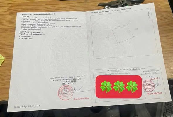 Đất lúa Diên Phước 440m² giá 135 triệu - Cơ hội đầu tư vàng!