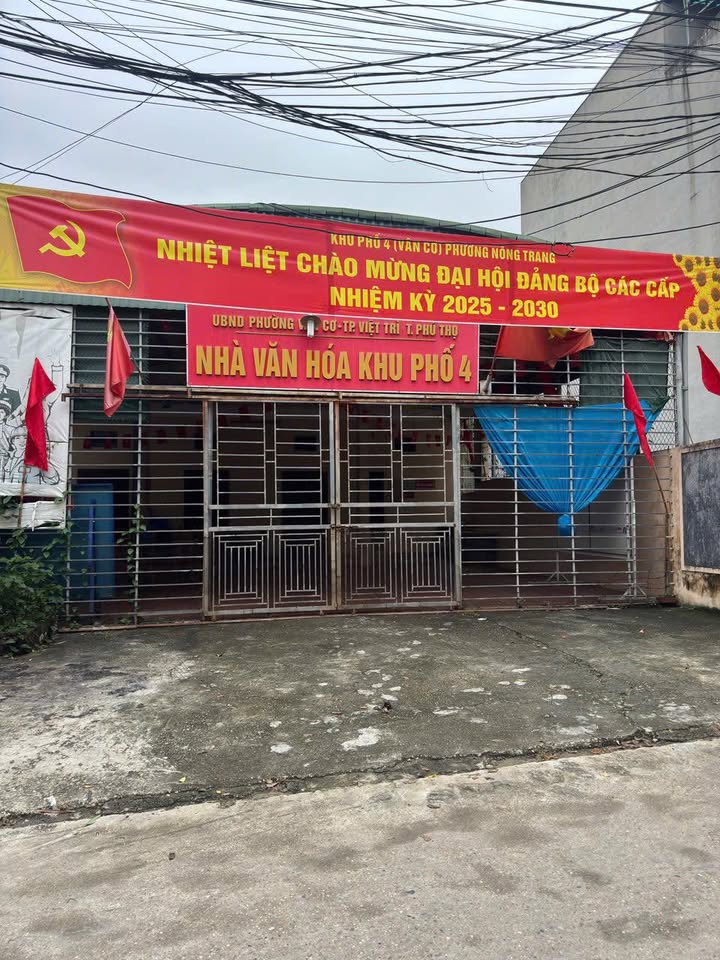 Đất nền khu 4 Vân Cơ - Nông Trang 95m² giá 2.8 tỷ - Đường thông thoáng kinh doanh