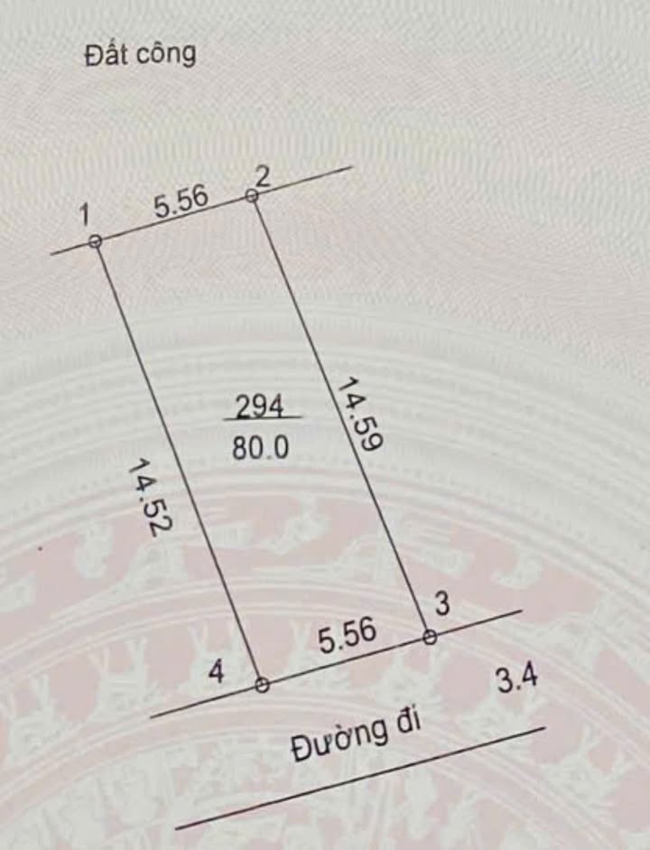 Đất nền thôn Cốc Thượng, huyện Chương Mỹ 80m² giá 1,95 tỷ - Vị trí đẹp, giao thông thuận lợi!