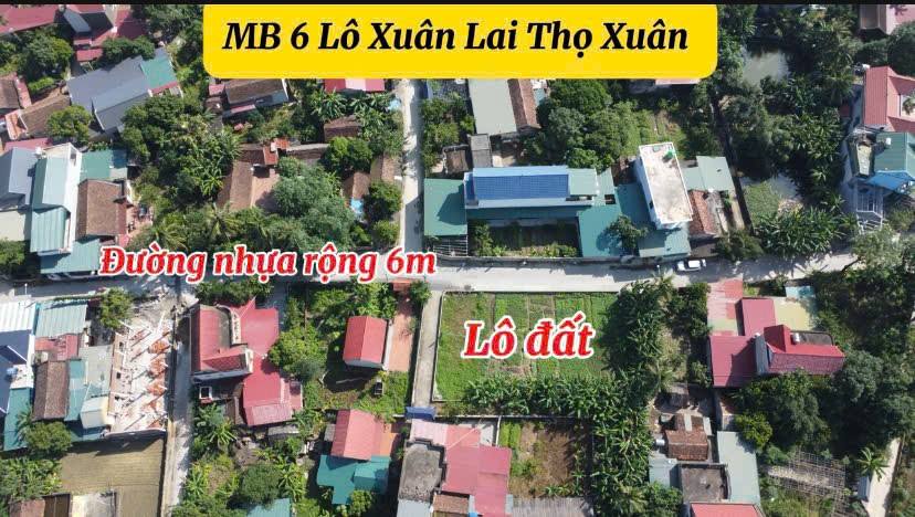 Đất nền Xuân Lai Thọ Xuân 100m² - Vị trí đắc địa gần cụm công nghiệp!
