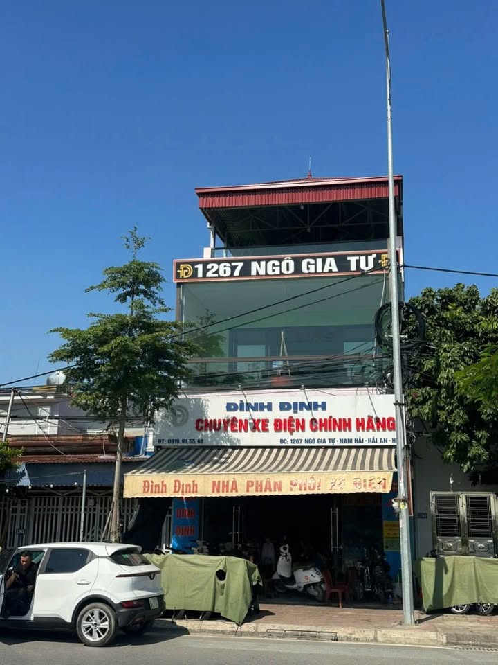 FrontHouse Ngô Gia Tự Hải Phòng 168m² giá 12.5 tỷ - Điểm vàng kinh doanh đắc địa!