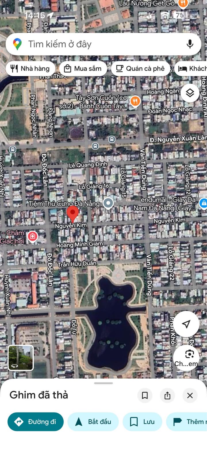 Đất nền đường Nguyễn Kim, Hoà Xuân 100m² giá 5.35 tỷ - Cơ hội đầu tư sinh lời!