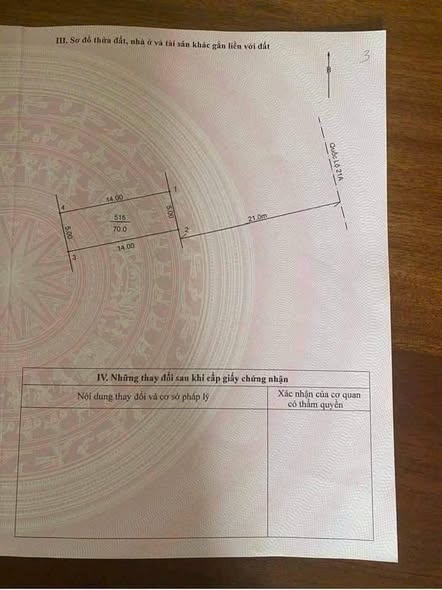 Đất nền 90m² mặt tiền Quốc lộ 21A, Sơn Tây - Giá chỉ 4 tỷ!