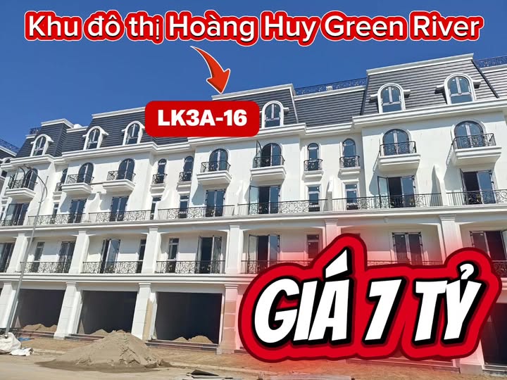 Đất dự án Hoàng Huy Green River, Hoa Động, Hải Phòng 90m² - Vị trí đắc địa, thuận tiện kinh doanh!