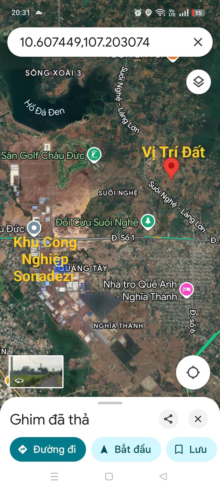 Đất nền tại xã Ngãi Giao - Châu Đức 172m² giá 700 triệu - Sổ hồng riêng, pháp lý rõ ràng!