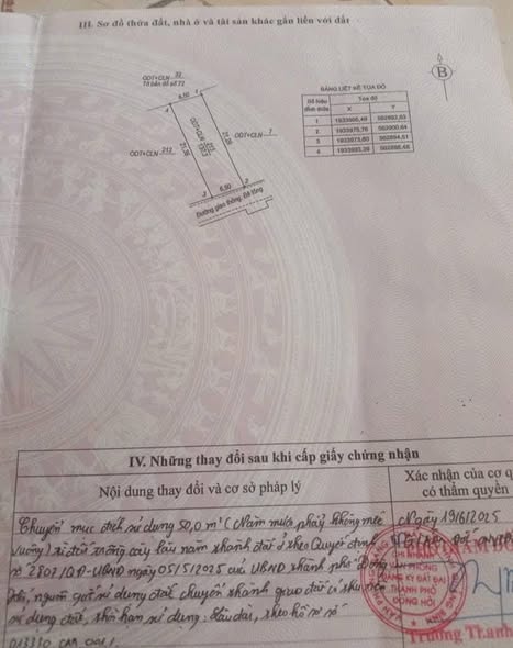 Đất nền chính chủ tại hẻm 126 đường F325, Đồng Hới 136.5m² - Giá chỉ 1.5 tỷ!