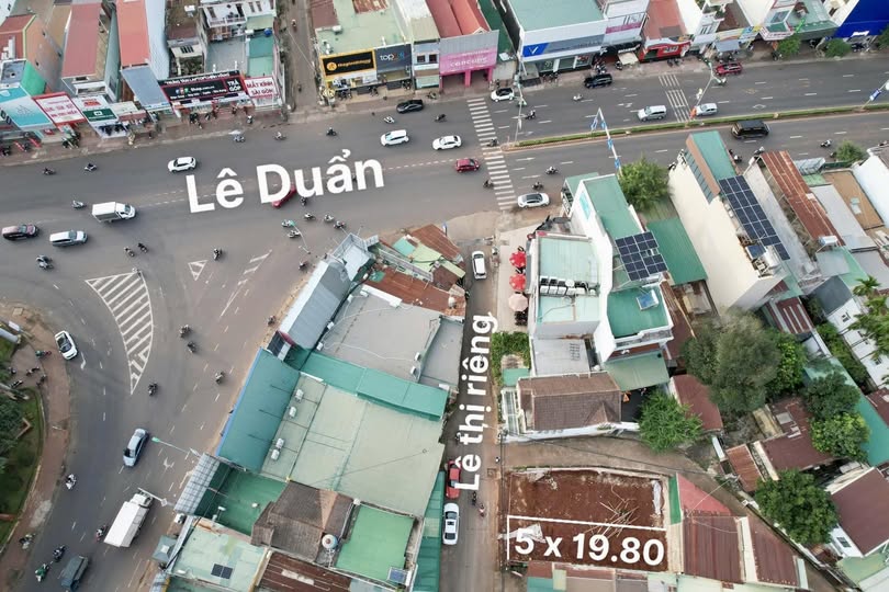 Đất mặt tiền Lê Thị Riêng Buôn Ma Thuột 99m² giá 3.68 tỷ - Đầu tư sinh lời ngay!