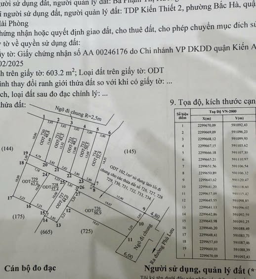 Đất nền Tràng Minh, Kiến An 54m² giá chỉ 780 triệu - Vị trí đẹp, đầu tư sinh lời!