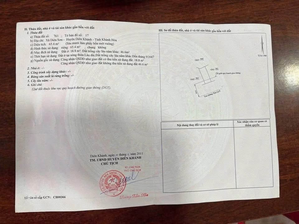 Đất thổ cư mặt tiền đường Đồng Khởi 65m² giá 1.15 tỷ - Cơ hội đầu tư hiếm có!