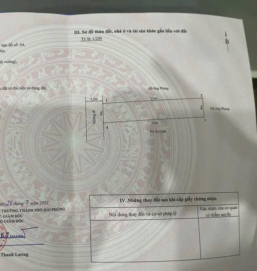 Đất mặt ngõ Đằng Hải 83m² giá 3 tỷ - Ô tô tránh nhau thoải mái!