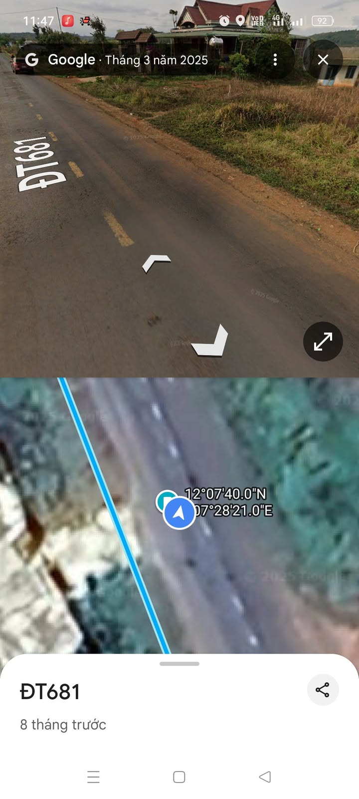 Đất mặt đường TL 681, Thôn 6, Quảng Tâm, 1260m² giá 936 triệu - Sổ đỏ chính chủ!