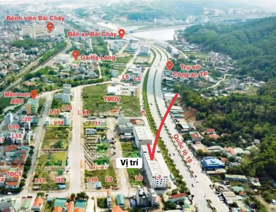 Đất nền Hạ Long 124m² giá 7.468 tỷ - Vị trí siêu đẹp, sổ đỏ chính chủ!