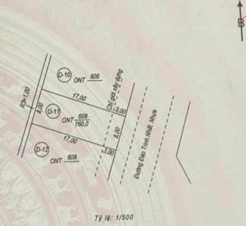 Đất Lộc Ninh, Đồng Hới 160m² giá 1.8 tỷ - Mặt tiền Đào Trinh Nhất