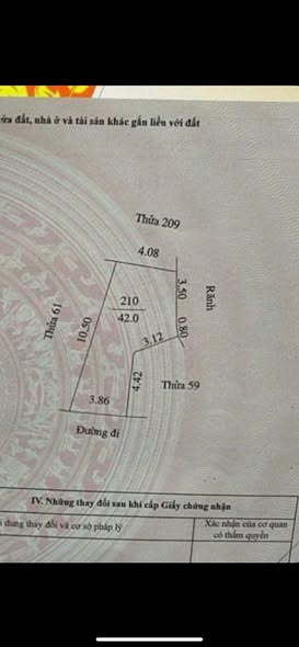 Bán đất ngõ phố Hàn Trung, phường Việt Hòa, Hải Dương 42m² - Sổ hồng trao tay!
