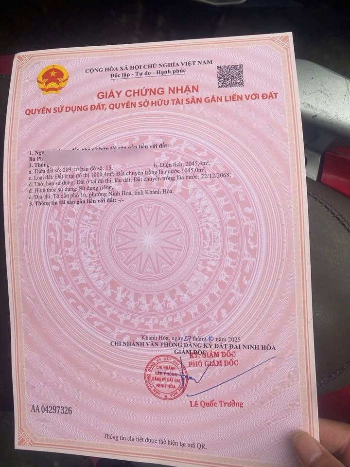 Đất thổ cư Ninh Hiệp 3640m² giá chỉ 1x triệu/m² - Cơ hội vàng đầu tư!