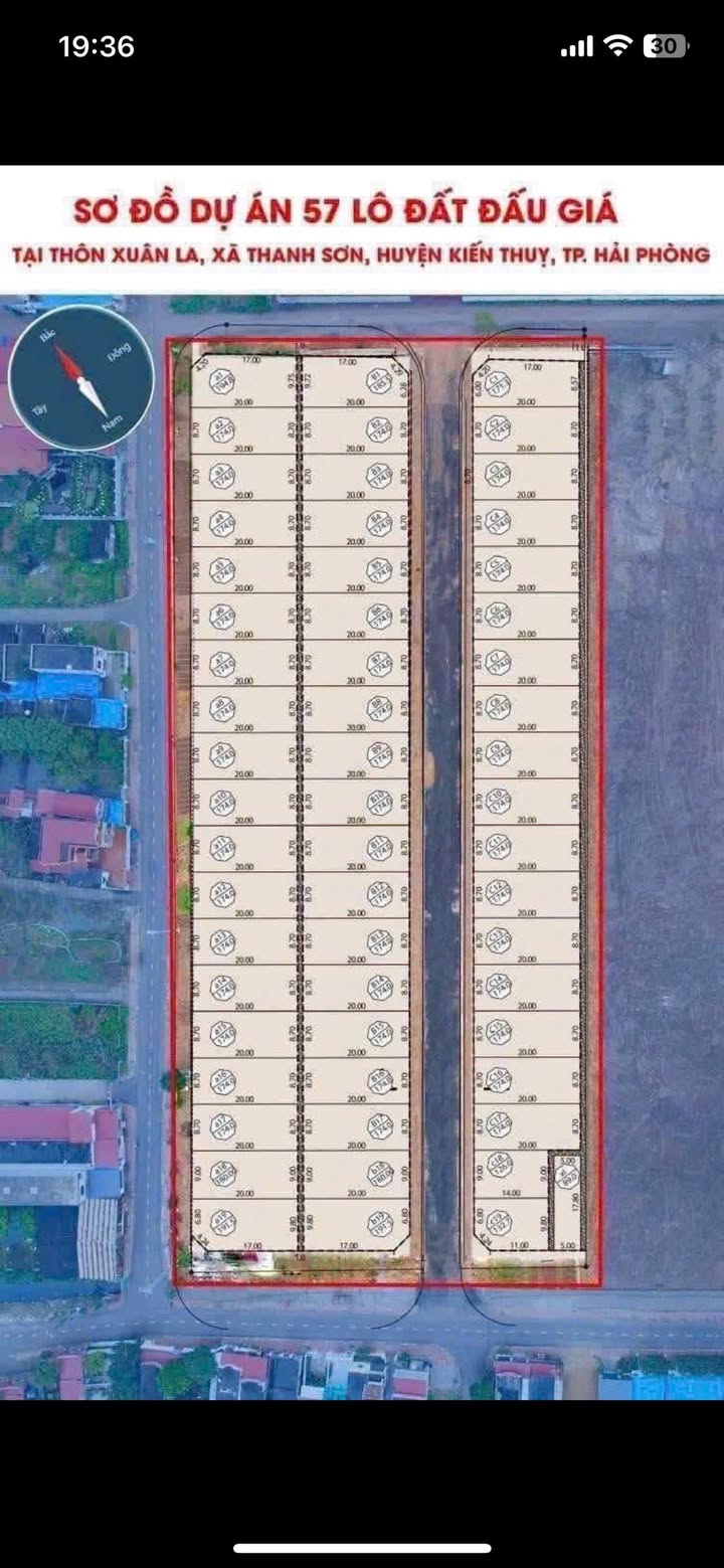 Đất nền chính chủ 174m² tại Thanh Sơn, Kiến Thụy - Giá chỉ 4.1 tỷ!