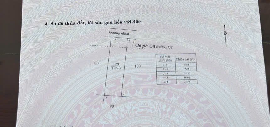 Đất nền Bông Trang, Xuyên Mộc 277m² giá 1.05 tỷ - Đầu tư tiềm năng!