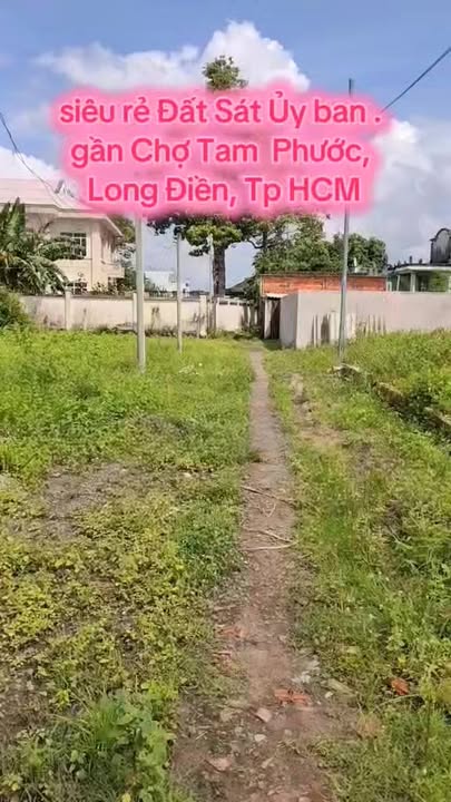 Đất nền Tam Phước 115m² giá chỉ 760 triệu - Đầu tư sinh lời ngay!