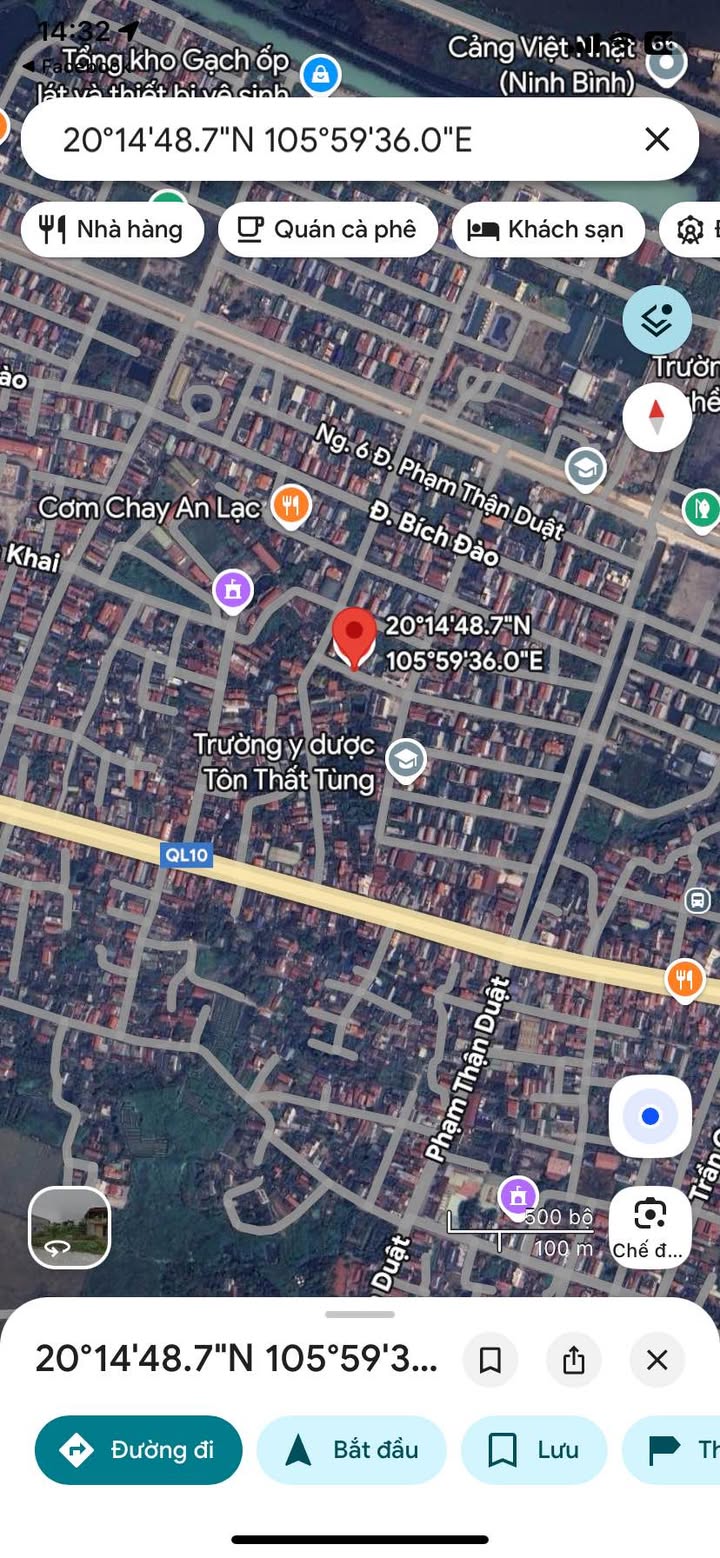 Đất nền Bích Đào, Hoa Lư 101m² giá 5 tỷ - Hướng Nam, vị trí đẹp!