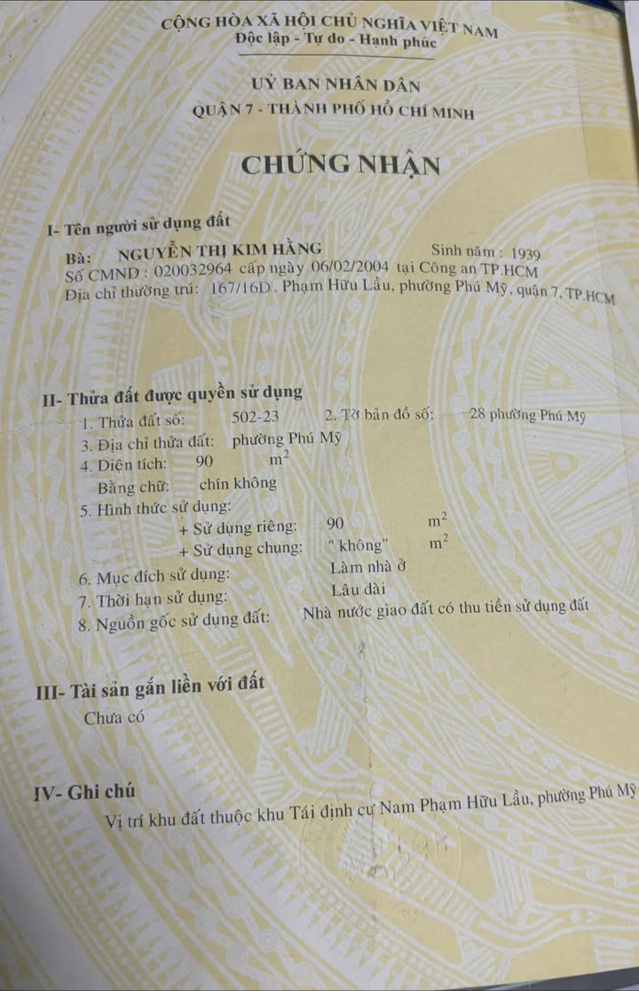 Nhà mặt tiền Phạm Hữu Lầu, Quận 7, 90m² giá 11.5 tỷ - Đầu tư sinh lời!