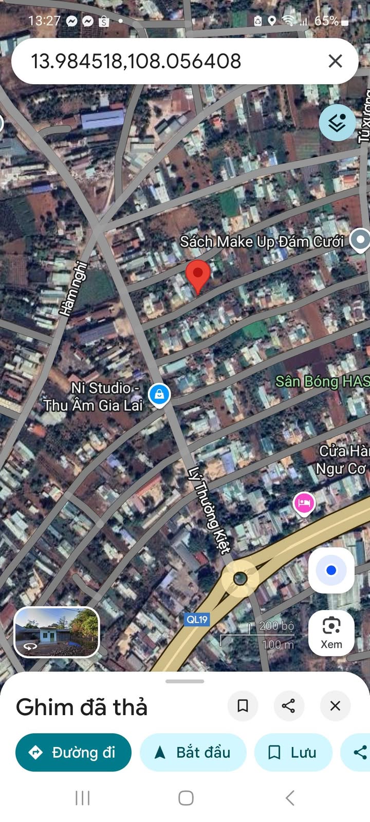 Đất ở Lý Thường Kiệt, Pleiku 101m² giá chỉ 500 triệu - Cơ hội đầu tư hấp dẫn!